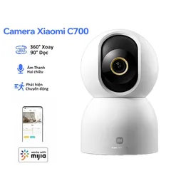Camera Thông Minh Xiaomi C700 MJSXJ21CM 4K - Đàm Thoại 2 Chiều, Cảm Biến 8MP, Công Nghệ AI, Giám Sát An Ninh Thông Minh