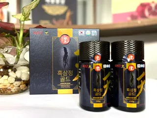 Cao Hắc Sâm Ginseng King Hàn Quốc - Cao Đen Premium Gold Tăng Cường Sức Khỏe và Tăng Cường Miễn Dịch - Hộp 250g