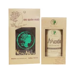Combo Đai Quấn Muối & Muối Thảo Dược Wonmom Giúp Giảm Mỡ Bụng Sau Sinh - An Toàn, Tự Nhiên, Hiệu Quả Cao