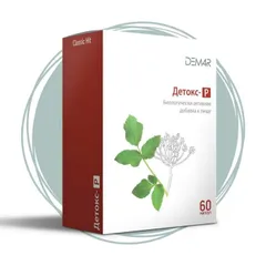 Viên uống hỗ trợ thải độc Detox-R Dem4R - Thanh lọc cơ thể, tăng cường miễn dịch, hộp 60 viên bổ sung vitamin và khoáng chất.