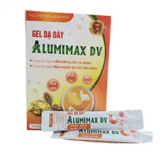 Gel Dạ Dày Alumimax Dược Vương - Hỗ Trợ Tiêu Hóa, Giảm Acid, Bảo Vệ Niêm Mạc, Chống Đầy Bụng - Hộp 20 Gói