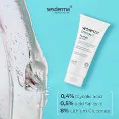 Gel điều tiết bã nhờn Sebovalis Facial Gel 50ml - Chăm sóc da dầu mụn, giảm viêm, ngăn ngừa mụn hiệu quả từ Sesderma