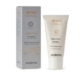 Gel Dưỡng Da Dầu Mụn Retises 0.50% Gel Facia - Chống Lão Hóa, Làm Sáng Da, Hỗ Trợ Điều Trị Mụn Trứng Cá, Thương Hiệu Sesderma