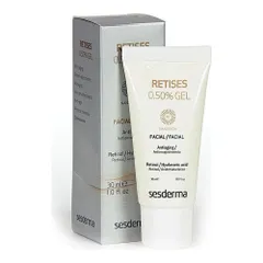 Gel Dưỡng Da Dầu Mụn Retises 0.50% Gel Facia - Chống Lão Hóa, Làm Sáng Da, Hỗ Trợ Điều Trị Mụn Trứng Cá, Thương Hiệu Sesderma
