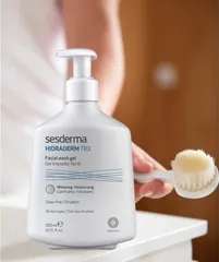 Gel rửa mặt sáng da Sesderma Hidraderm TRX 300ml - Sữa rửa mặt gel dịu nhẹ, không xà phòng, làm sạch và cấp ẩm cho mọi loại da