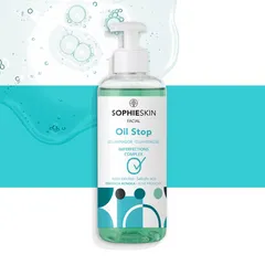 Gel rửa mặt Sophieskin Oil Stop Cleansing 250ml - Sản phẩm làm sạch cho da dầu mụn, kiểm soát dầu thừa, ngừa mụn hiệu quả