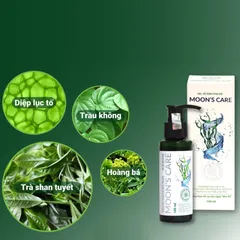 Gel Vệ Sinh Phụ Nữ Moon's Care 100ml - Chăm Sóc Sức Khỏe Phái Đẹp, Làm Sạch Dịu Nhẹ, Duy Trì Độ pH Cân Bằng, Cảm Giác Tươi Mát