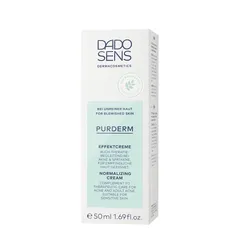 Kem Dưỡng Da Mụn Dado Sens Purderm Normalizing Cream - Giảm Nhờn, Ngăn Mụn, Dưỡng Ẩm Cho Da Dầu 50ml