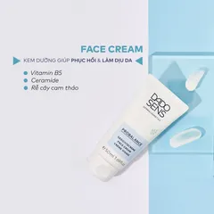 Kem Dưỡng Phục Hồi Dado Sens Face Cream 50ml - Làm Dịu, Cấp Ẩm Cho Da Nhạy Cảm Hỗ Trợ Khôi Phục Tổn Thương