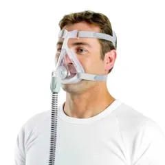 Mặt Nạ Thở Bilevel BiPAP CPAP ResMed Quattro Air - Hỗ Trợ Oxy Cho Người Hô Hấp Yếu, Thiết Kế Siêu Nhẹ, Tiện Lợi