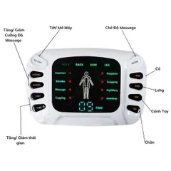 Máy Massage Xung Điện Toàn Thân YTK-309B - 12 Tính Năng Chuyên Nghiệp, Giúp Thư Giãn, Giảm Đau Nhức, Tăng Cường Sức Khỏe