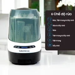 Máy Rửa Bình Sữa Tiệt Trùng Sấy Khô Baby Brezza Bottle Washer Pro - 6 Chế Độ Hoạt Động, Tiện Lợi Cho Mẹ, Tối Ưu Hóa Vệ Sinh Bình Sữa