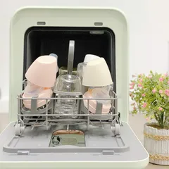 Máy Rửa Bình Sữa Tiệt Trùng Sấy Khô Thông Minh AGII 03 - 4 Chức Năng Hiện Đại, Tiết Kiệm Thời Gian Cho Mẹ Bỉm