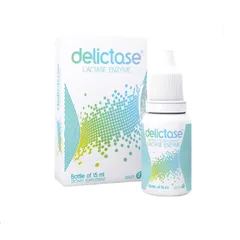 Men tiêu hóa Delictase Lactase Enzyme dạng giọt cho trẻ sơ sinh - Hỗ trợ tiêu hóa, giảm rối loạn lactose tự nhiên, an toàn cho bé.