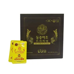 Nước Đông Trùng Hạ Thảo Daedong Premium - Hộp Gỗ 60 Gói, Thực Phẩm Chức Năng Cao Cấp Bảo Vệ Sức Khỏe, Dễ Dàng Sử Dụng
