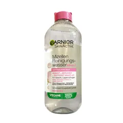Nước Tẩy Trang Garnier Micellar Cleansing Water 400ml - Làm Sạch Da An Toàn, Hiệu Quả Cho Mọi Loại Da, Không Chứa Cồn