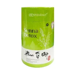 Phan Tả Diệp Senna Detox PK Pharma - Hỗ Trợ Tiêu Hóa, Nhuận Tràng, Thải Độc, Vị Cơm Nếp Ngon, Hộp 30 Gói