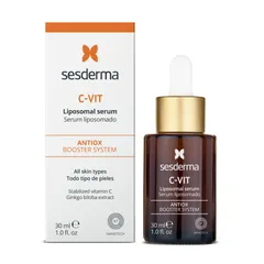 Serum Dưỡng Sáng Da Sesderma C-VIT Liposomal 30ml - Hỗ Trợ Chống Oxy Hóa, Ngừa Nếp Nhăn, Làm Sáng Da Tự Nhiên
