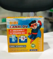 Siro Bibi Canxi 10ml - Hỗ Trợ Tăng Chiều Cao Cho Trẻ Từ 1 Tuổi - Bổ Sung Canxi, Vitamin D3 Chắc Khỏe Xương Răng
