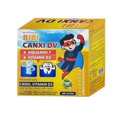 Siro Bibi Canxi 10ml - Hỗ Trợ Tăng Chiều Cao Cho Trẻ Từ 1 Tuổi - Bổ Sung Canxi, Vitamin D3 Chắc Khỏe Xương Răng