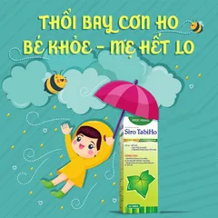 Siro ho TabiHo Dược Vương 100ml - Hỗ trợ giảm ho và rát họng cho người lớn, trẻ em - Thành phần thiên nhiên an toàn