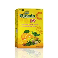 Thạch Bibi Vitamin C DV - Hỗ trợ tăng đề kháng, bổ sung Vitamin C hương vị trái cây thơm ngon, dễ sử dụng cho mọi lứa tuổi