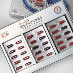 Viên đạm Thiên Sâm Kyoung Bok Gung Hàn Quốc - Bổ Sung Dưỡng Chất, Tăng Cường Sức Khỏe, Hỗ Trợ Miễn Dịch, 120 Viên