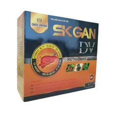 Viên uống bổ gan SK Gan DV - Hỗ trợ thanh nhiệt, giải độc và tăng cường chức năng gan - Sản phẩm sức khỏe tự nhiên