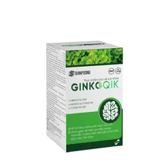 Viên Uống Hỗ Trợ Bổ Não Shinpoong GinkoQik 30 Viên - Tăng Cường Trí Nhớ & Giảm Căng Thẳng Từ Cao Bạch Quả Ginkgo Biloba