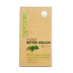 Viên uống khổ qua rừng Mudaru - Hỗ trợ tiểu đường và ổn định đường huyết - 90 viên chiết xuất tự nhiên, thanh lọc sức khỏe