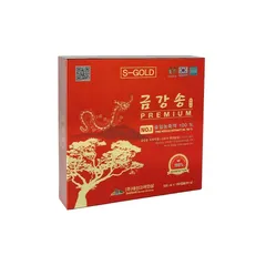 Viên Uống Tinh Dầu Thông Đỏ Daesan S-Gold Premium 180 Viên - Tăng Cường Sức Khỏe, Hỗ Trợ Gan và Giấc Ngủ Tốt Hơn