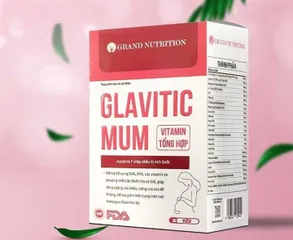Viên Uống Vitamin Tổng Hợp Cho Bà Bầu Glavitic Mum - Hỗ Trợ Dinh Dưỡng Trong Thai Kỳ, Tăng Cường Sức Khỏe Mẹ Bầu