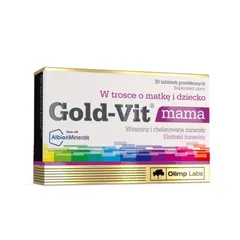 Vitamin Tổng Hợp Olimp Labs Gold-Vit Mama Cho Mẹ Bầu & Sau Sinh - Hỗ Trợ Phát Triển Thai Nhi, Hồi Phục Sức Khỏe, 30 Viên