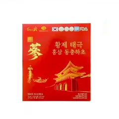 Nước Hồng Sâm Vua Thiên Sâm Đông Trùng Hạ Thảo Hankwanjang Hàn Quốc - Bổ Sung Dinh Dưỡng Tốt Cho Sức Khỏe, Hộp 30 Gói 70ml
