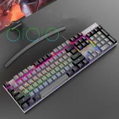 Bàn Phím Cơ Gaming K1 Red Switch LED RGB 20 Chế Độ, Gõ Phím Nhạy Bén, Thiết Kế Ergonomic, Phụ Kiện Máy Tính Chất Lượng Cao