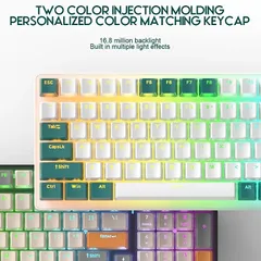 Bàn Phím Cơ K3 Premium Gaming Có Dây Red Switch - Thiết Kế Sang Trọng, RGB Nhiều Màu Cho Game Thủ