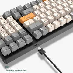 Bàn Phím Cơ K3 Premium Gaming Có Dây Red Switch - Thiết Kế Sang Trọng, RGB Nhiều Màu Cho Game Thủ