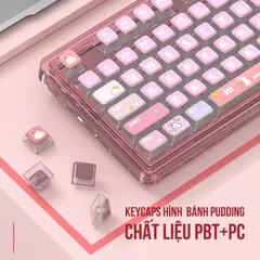 Bàn Phím Cơ Không Dây Bluetooth Leobog K81BT - Gasket Mount, 81 Phím, LED RGB, Crystal Switch, Phụ Kiện Gaming Độc Đáo