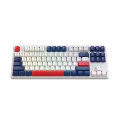 Bàn Phím Cơ Không Dây K87BT LED RGB - Kết Nối Bluetooth và USB, Thiết Kế Nhỏ Gọn Cho Game Thủ, Tùy Chỉnh Phím Hotwap