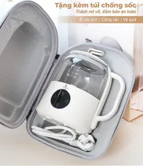 Bình Đun Nước Mini Moaz BéBé MB-099 600ml - Màn Hình Cảm Ứng, Tính Năng Khử Clo, Giữ Nhiệt Đến 48 Giờ, Dung Tích Lớn