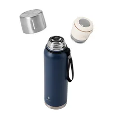Bình Giữ Nhiệt Inox 316 Elmich EL8335 1L - Chống Gỉ Sét, Giữ Nóng Đến 12h, Giữ Lạnh Đến 48h, Dễ Dàng Mang Theo