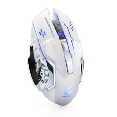 Chuột Không Dây Freewolf X8 Pro 2.4GHz - LED RGB 7 Màu, Cảm Biến Quang Học Hero, Kết Nối 10m, Pin Sạc, Phù Hợp Với Game Thủ