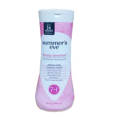 Dung dịch vệ sinh phụ nữ Summer's Eve - Chiết xuất lành tính, làm sạch nhẹ nhàng, khử mùi, cân bằng độ ẩm, 444ml