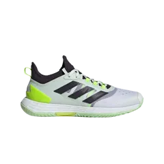 Giày Pickleball Tennis Adidas Adizero Ubersonic 4.1 - Đế Ngoài Bám Chắc, Công Nghệ Lightstrike, Màu Cloud White/Aurora Black/Lucid Lemon