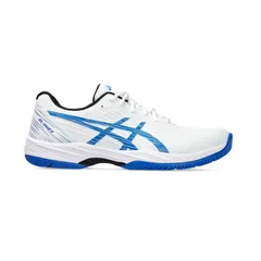 Giày Pickleball Asics Gel-Game 9 1041A337-103 - Giày Tennis Nam Chất Lượng Cao, Đế Gel Định Hình Ổn Định và Bền Bỉ, Màu Trắng/Xanh Năng Động