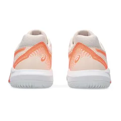 Giày Pickleball Nữ Asics Gel-Dedicate 8 1042A237-700 - Giày Tennis Đệm Gel Thể Thao Màu Pearl Pink/Sun Coral