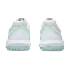Giày Tennis Nữ Asics Gel-Dedicate 8 Wide - Giày Pickleball Đấu Trường Thể Thao Màu Trắng/Xanh Mint, Thoáng Khí và Bền Bỉ