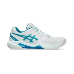 Giày Pickleball Nữ Asics Gel-Dedicate 8 Wide 1042A235-103 - Giày Tennis Đế GEL Giảm Sốc, Thiết Kế Rộng Dành Cho Chân Nữ
