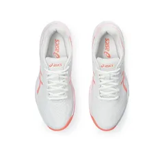 Giày Pickleball Nữ Asics Gel-Game 9 - Tennis, Độ Bám Tốt, Chất Liệu Bền Bỉ, Màu Trắng/Sun Coral, Hỗ Trợ Giảm Chấn