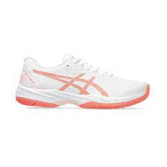 Giày Pickleball Nữ Asics Gel-Game 9 - Tennis, Độ Bám Tốt, Chất Liệu Bền Bỉ, Màu Trắng/Sun Coral, Hỗ Trợ Giảm Chấn